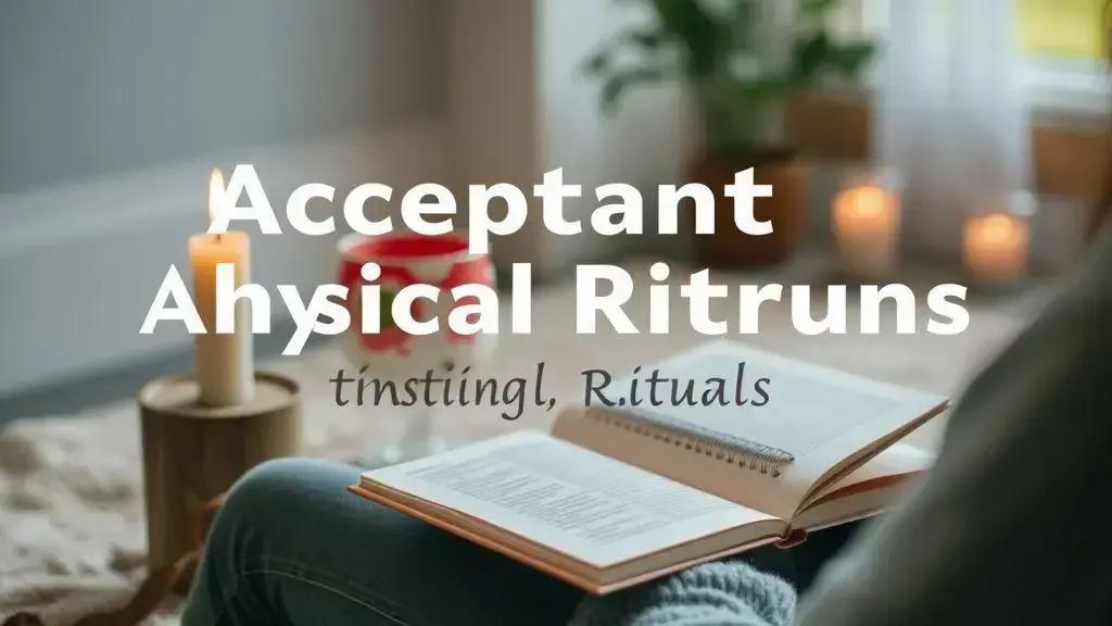 Aceitação com ritual físico Aceitação com ritual físico