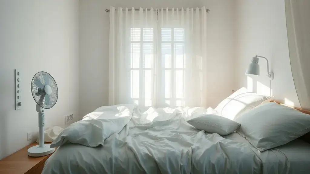 Ajustando a temperatura para dormir melhor Ajustando a temperatura para dormir melhor