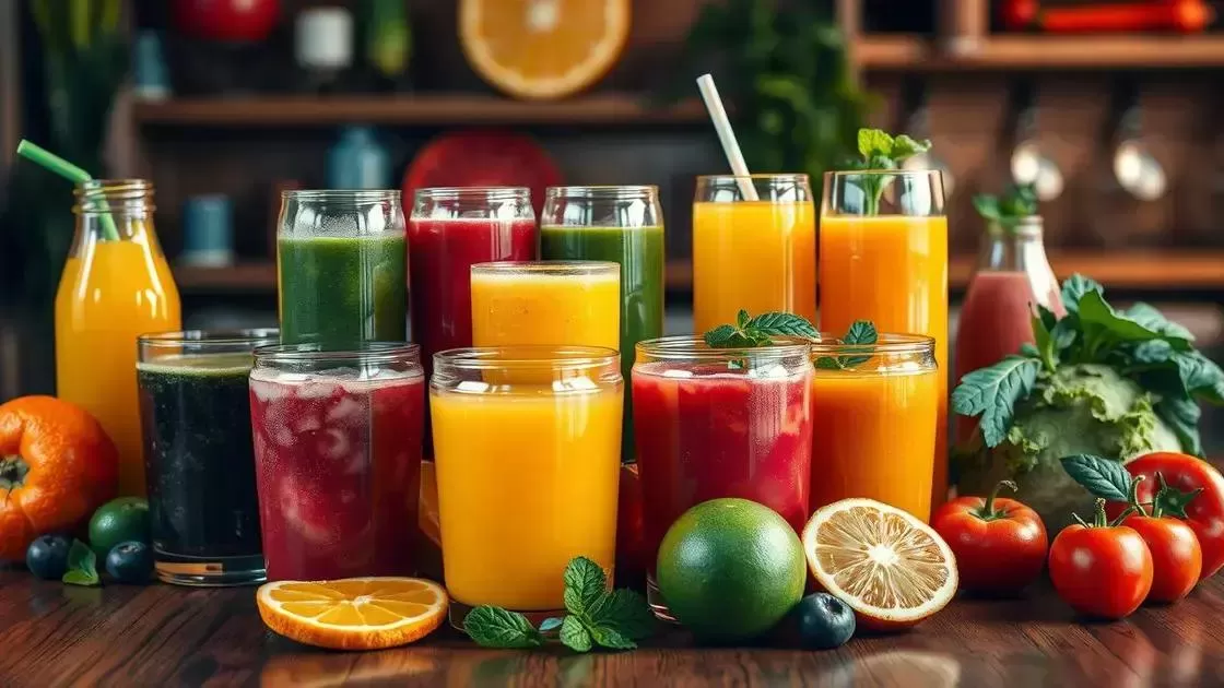 Os benefícios do suco para beleza e saúde