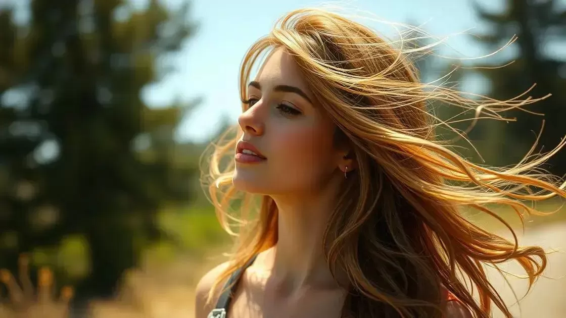 Estilos de cabelo soltos e saudáveis