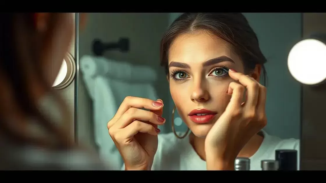 Modelagem das sobrancelhas para um look natural